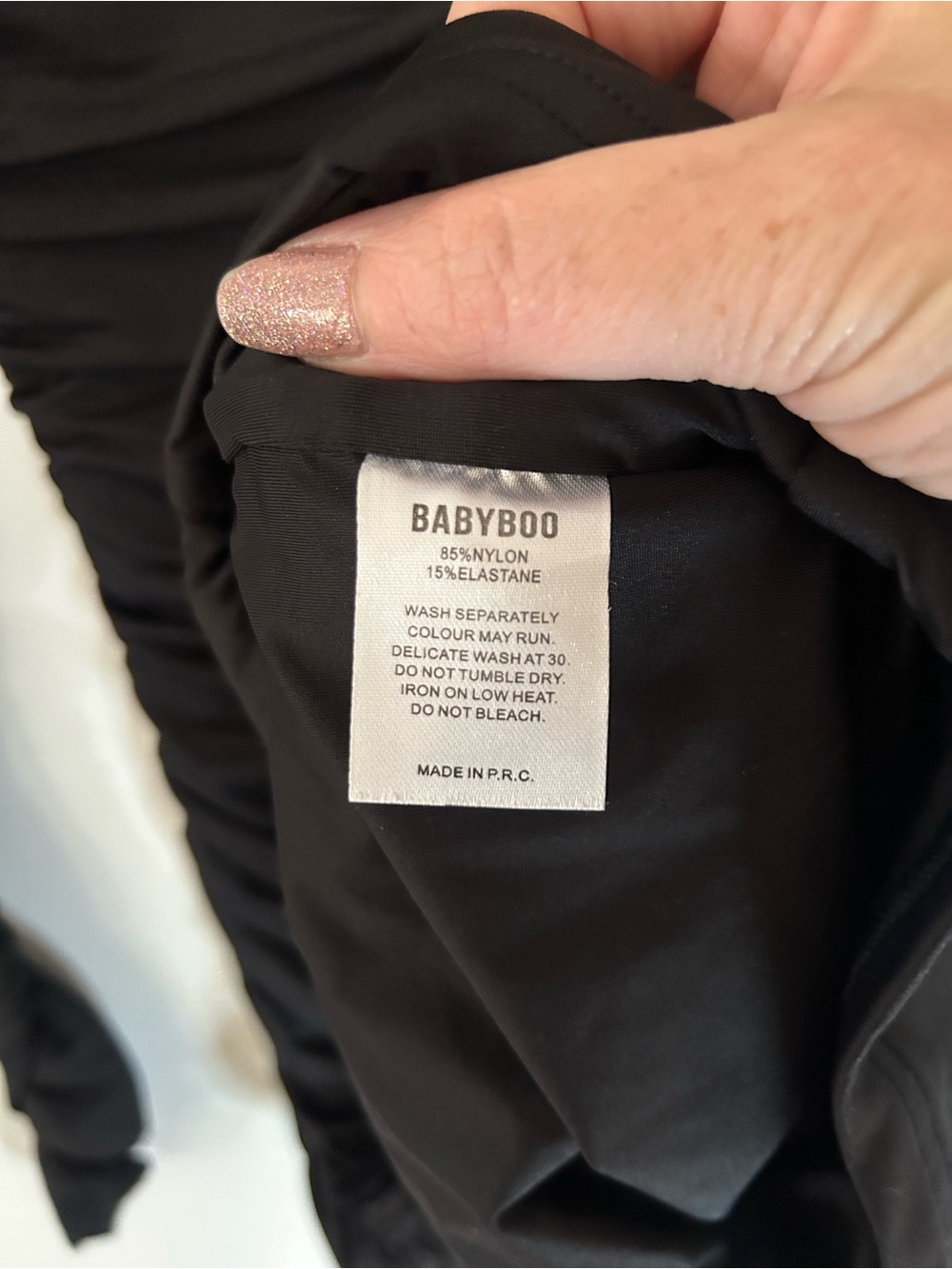 Babyboo NWT Wren Black Midi/Maxi Dress size small - Picture 4 of 4